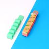 Silicone office organizer for cables, wires, and pens, orange