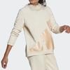 adidas Sweatshirts Women's Ecru Hooded Moderate Regular HI1205