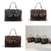 Pu Contemporary Leather Small Leopard Print Handbag For Women Versatile Daily Use Accessory