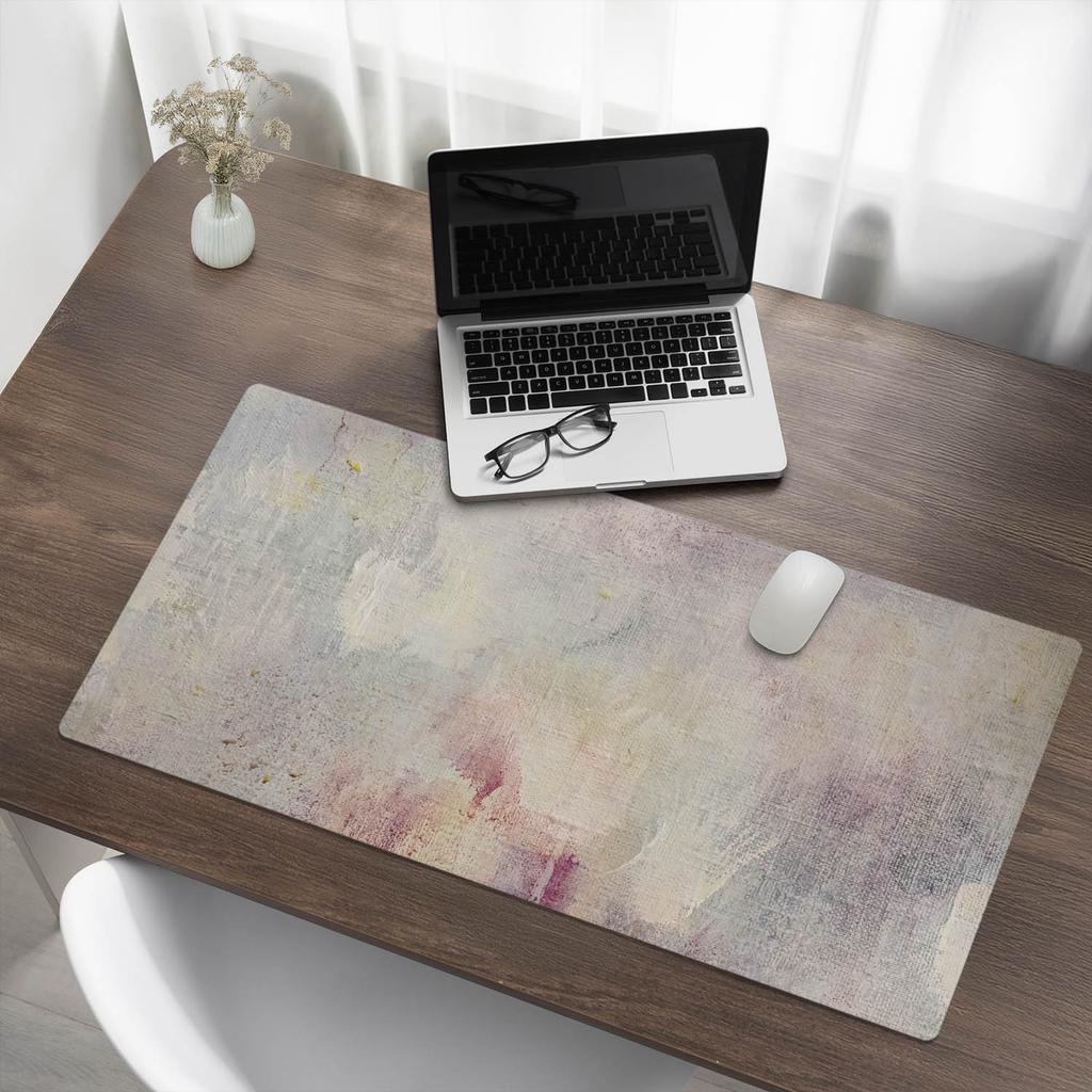 Anti-slip Office Desk Pad Pastel Abstraction 100x50 Cm