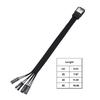 Computer Case Front Panel Connector Cable With Clear Marking For Power Switches HDD LED And Reset Button