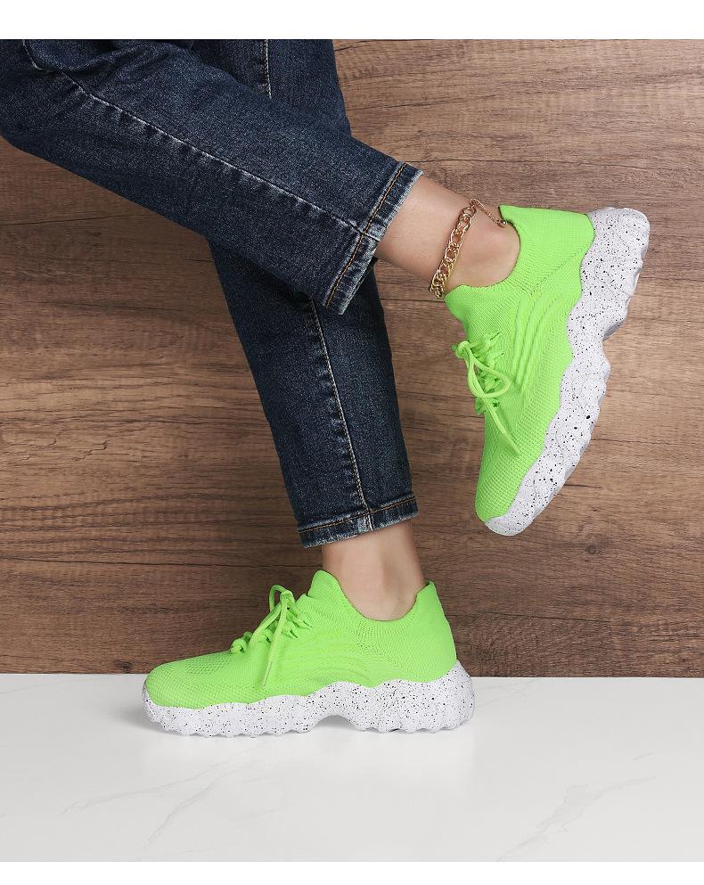 Scarpe da Donna Taglia Grande Traspiranti in Maglia Sportiva - Design Facile da Infilare