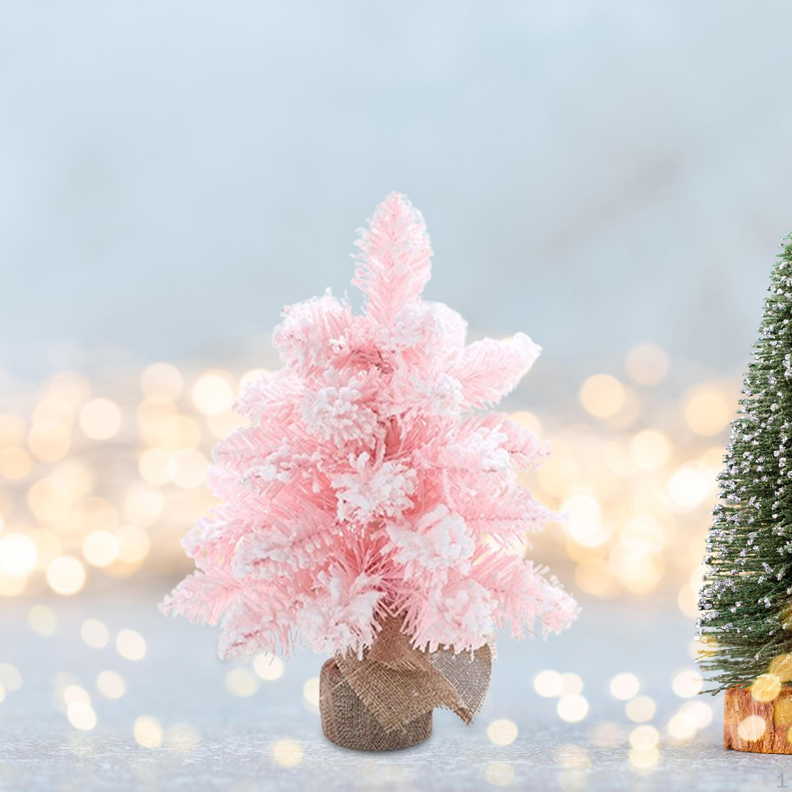 

Рождественская елка статуэтка украшение подарок на день рождения художественная работа декоративная фигурка ПВХ для внутреннего офиса 30 cm Pink