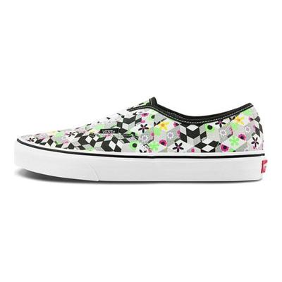 Authentic Canvas Low Top Skate Shoes Unisex Sneakers Black White VN0A348A3XR