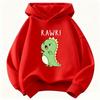 Long Sleeve Funny Dinosaur Hoodie Graphic Kids Hoodie Kids Children's Sweatshirt Hoody Casual Hoodies for Boys Girls Clothes