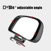 Car Side Rearview Mirror Blind Spot Mirror Adjustable Angle Universal Simple Installation Reversing Wide-angle Auxiliary Mirror