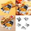 Commercial Steel Popcorns Scoops Bagger Tool For Serving Snacks Dessert Dry Good With Corrosions Resistance Features
