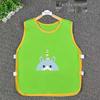 Children's Waterproof Art Smock with Logo - Reversible Apron for Painting and Eating  