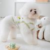 Spring and Summer Pineapple Breathable Traction Vest Medium Small Puppy Cat Puppy Dog Clothing Pet Clothing
