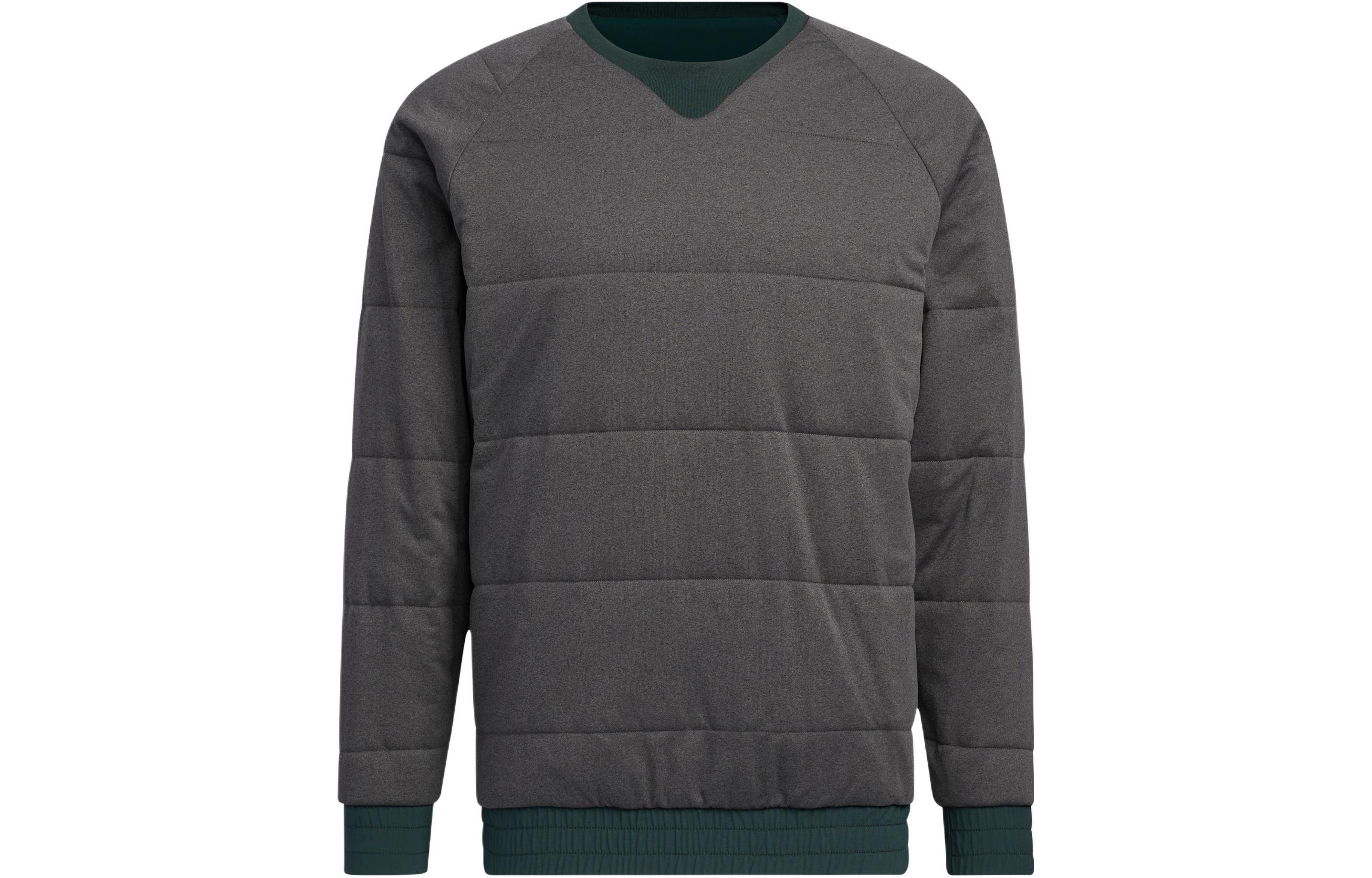 

Adidas Jackets Men s Dark Green Crew Neck Moderate Mock Two Piece HG3258 XXL