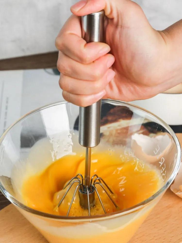 

Яйця Віночок Яйця Збивач Міксер Напівручний міксер Посуд для приготування їжі з нержавіючої сталі One Size срібний