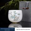 Chaxun Mutton Fat Jade White Porcelain Master Tea Cup