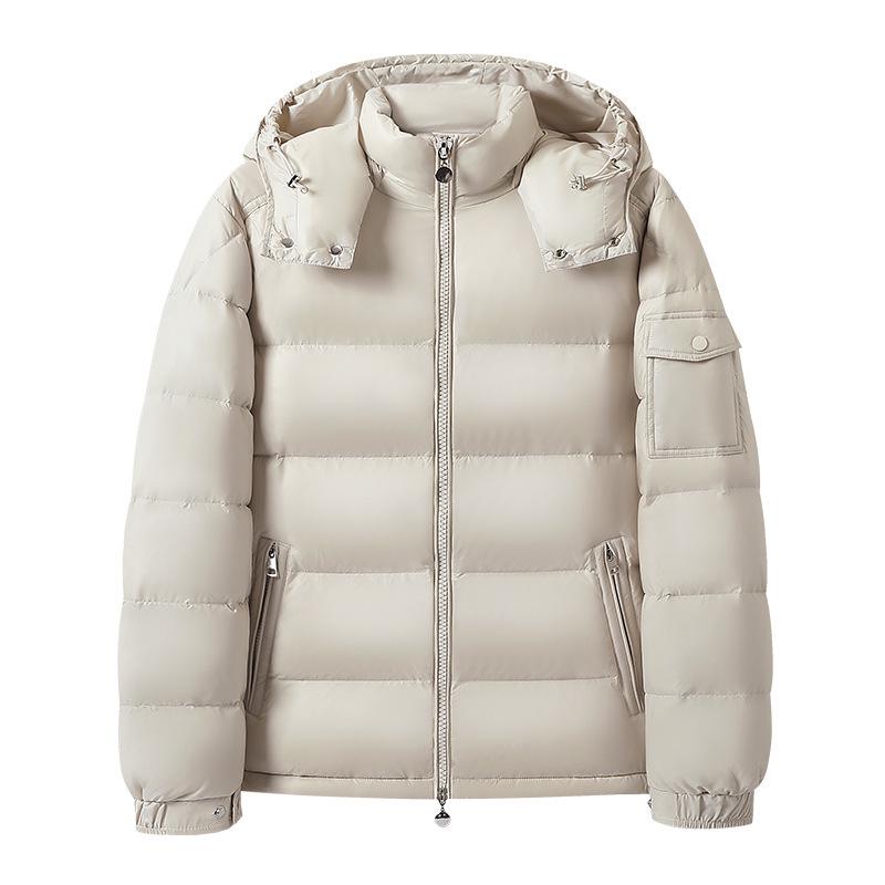 New Glossy Men's Korean-Style Winter Down Jacket - Trendy, Warm, and Versatile