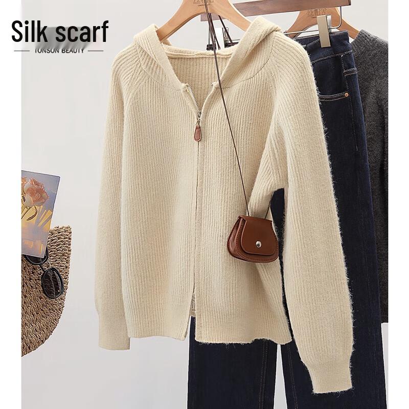 

Сибай Ше Женский худи реглан с длинным рукавом свободный свитер XL