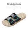 Men's Non-Slip EVA Summer Outdoor Fashion Slippers - Big Size, One-Strap Massage, Perfect for Bath or Home Use