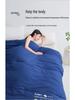 Deep Sleep Pro Temperature-Control Knitted Quilt: All-Season Warmth, Machine Washable for Spring, Autumn, and Winter.