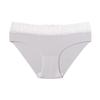Sexy Seamless Women's Briefs Lace Trim Spliced Ice Silk Panties One-piece Low-rise Close-fitting Triangle Underwear