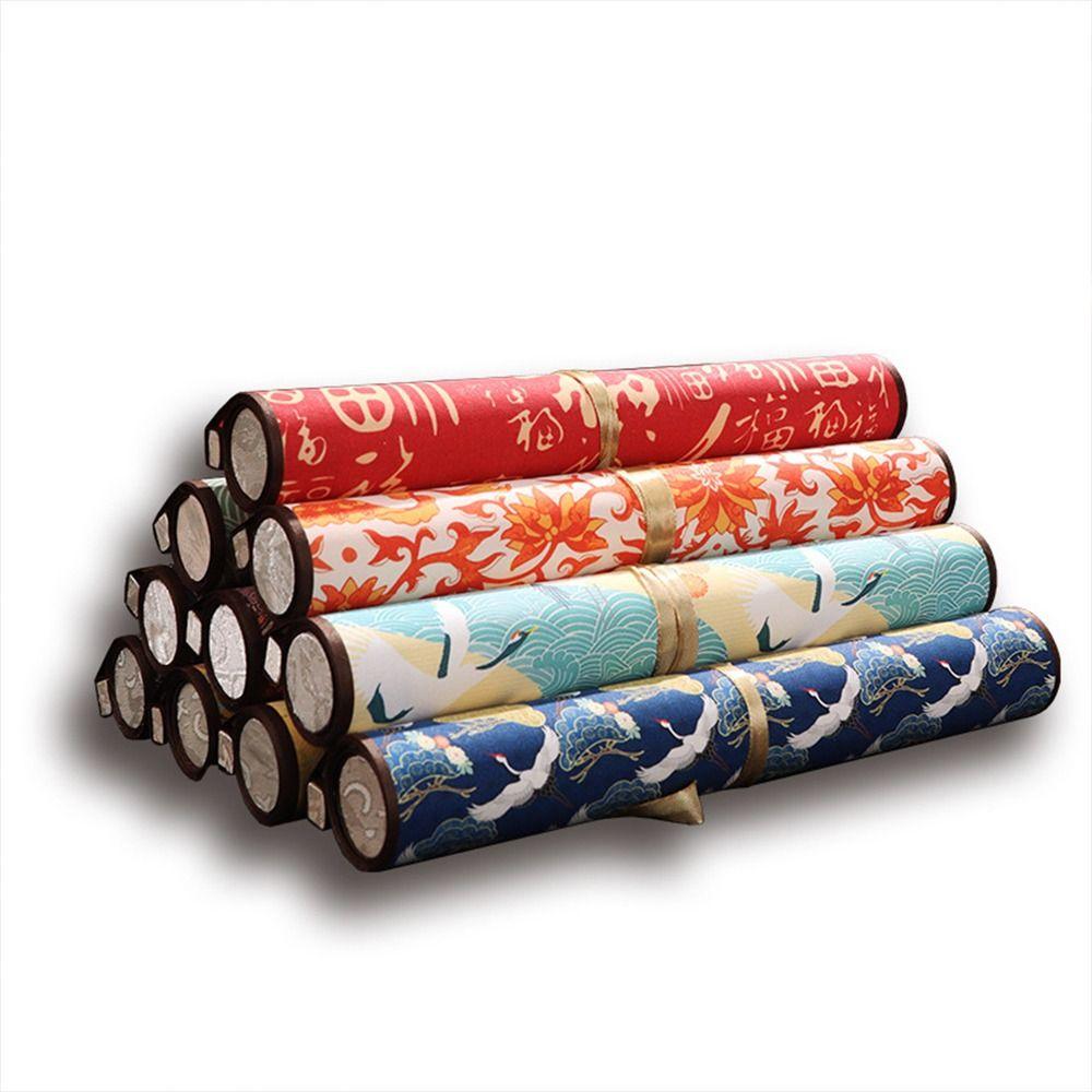 Chinese Style Vintage Rice Paper Scroll Calligraphy Paintings Mounting Scroll Art Supplies