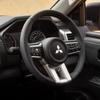 Car Steering Wheel Center Sticker Emblem Decoration For Mitsubishi Lancer 10 9 EX Outlander 3 ASX L200 Competition Ralliart
