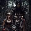 Furry Wolf Mask Viking Fur Fox Mask Wendigo Headdress Halloween Werewolf Costume Barbarian Medieval Cosplay Warrior Renaissance