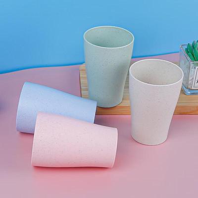 REO&HOMME Wheat Straw Multi-use Cups - 10 Pack