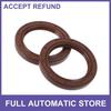 Oil Seal Seal Ring Rotary Shaft Seal FKM Rubber 40x55x7mm 2 Pcs
