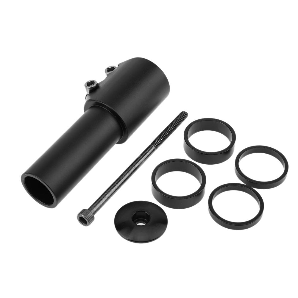 120/138mm Bicycle Bike Handlebar Fork Stem Riser Rise Up Extender Adaptor MTB Bike Fork Stem Rise Up Extension Adapter Parts