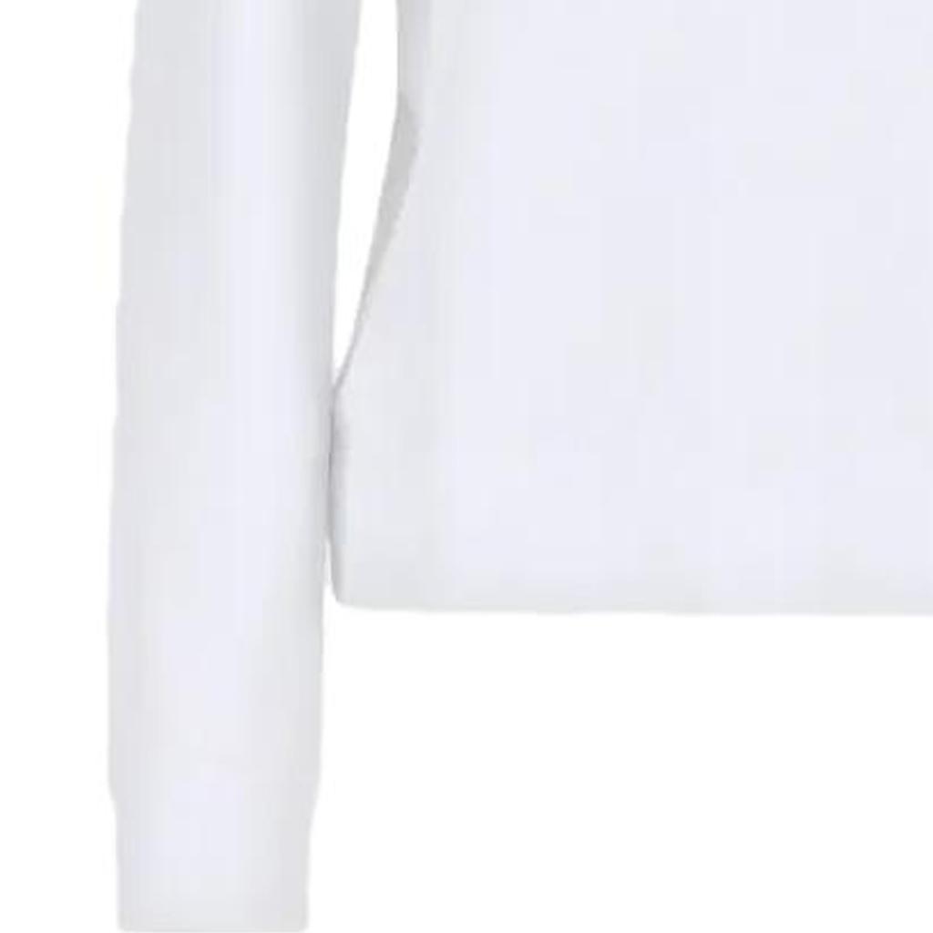 Emporio Armani Ss23 Letter Print Crew Neck Long Sleeve Sweatshirt Women Sweatshirt White 8N2M9E2J49ZF109