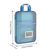 Waterproof File Storage Bag Large Capacity Transparent Study Pouch  Office Supplies