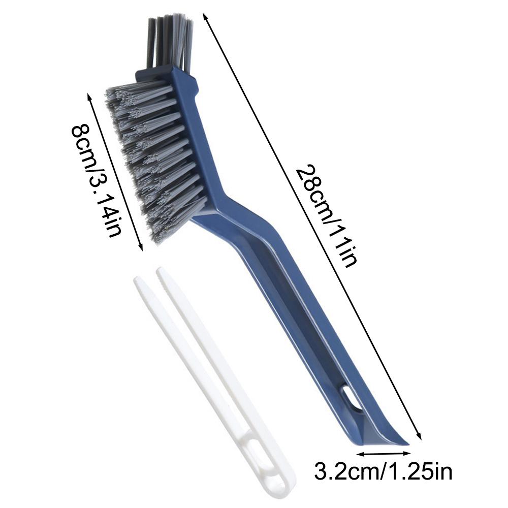 2 In 1 Slot Cleaning Brush, Multi-Functional Household Cleaning Brush, Kitchen, Bathroom, Windowsill, Corner, Cleaning Tools