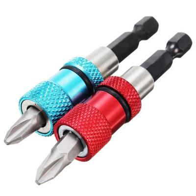 Portapunte per cacciavite magnetico con profondità regolabile della vite Cacciavite esagonale da 1/4 di pollice con punta per cacciavite PH2
