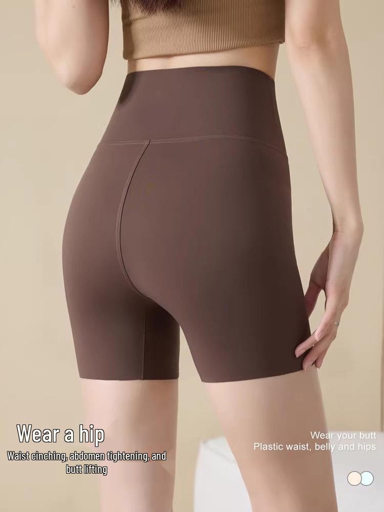 Women's High Waist Slimming Compression Yoga Pants - Plus Size, Versatile, Thin Tight Base Layer for Early Spring