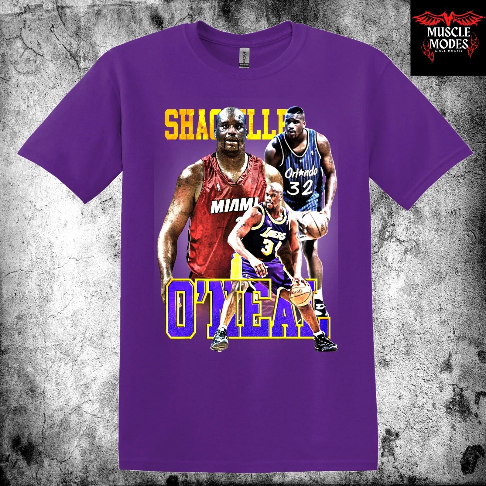 SHAQ | Shaquille O Neal NBA Legends Tribute Premium Unisex Sports T-Shirt L