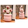 Cute Plush Vast Flower Bouquet Soft Skin-Friendly Plush Plant Doll Cute Healing Flower