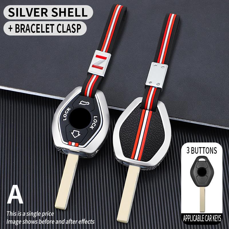 Car Key Case Cover Protective Shell for BMW 3 5 7 Series X5 E53 X3 F83 E46 E39 E38 E60 E63 E61 E64 330i Z3 Z4 E85 E86 M5 325i