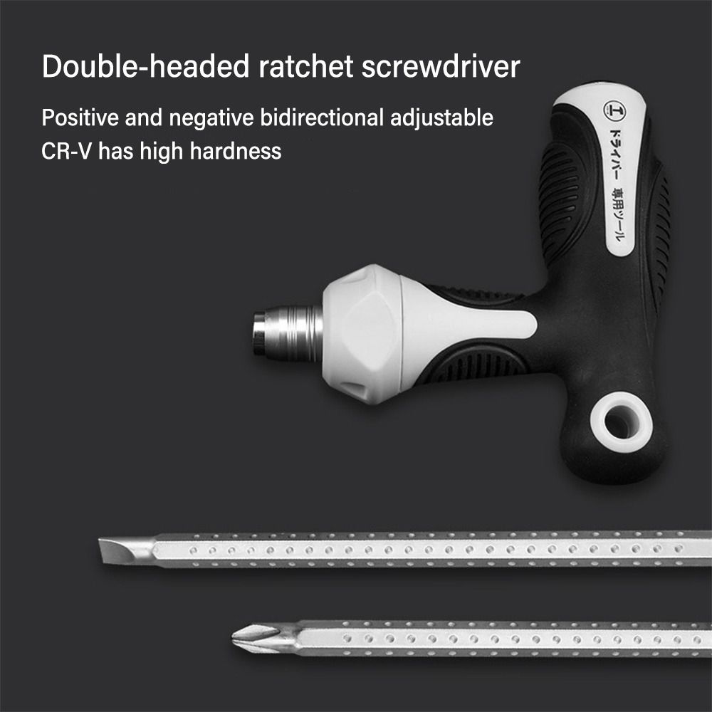 Carbon Steel Screwdriver Dual-purpose Slotted Screwdriver Professional Hand Repair Tools  Household