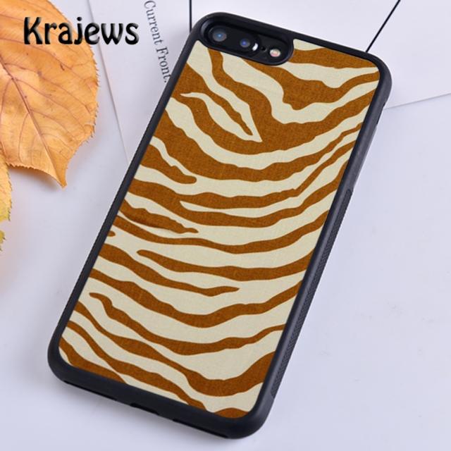 Krajews zebra print clip art silicone side Phone Case For iPhone 14 5 SE 6s 7 8 plus X XR XS 11 12 13 pro max Galaxy S21 S22