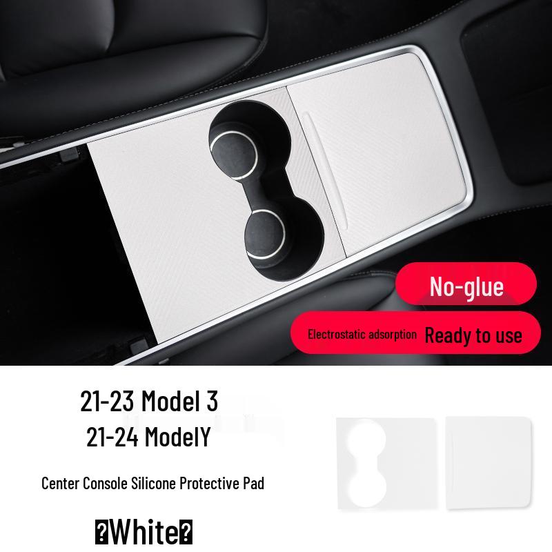 Tesla Model 3/Y Central Control Protective Silicone Pad & Interior Modification Accessory