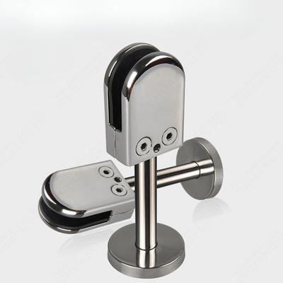 4 BUC Clame pentru Sticlă 304 Suport Sticlă Clemp Reglabil 8mm Suport Raft Panouri cu Tije de 40mm