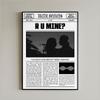 Retro Arctic Monkeys Newspaper Poster Aesthetics Rock Singer AM 505 Rapper Canvas Painting Print Wall Art Mural Home Room Decor