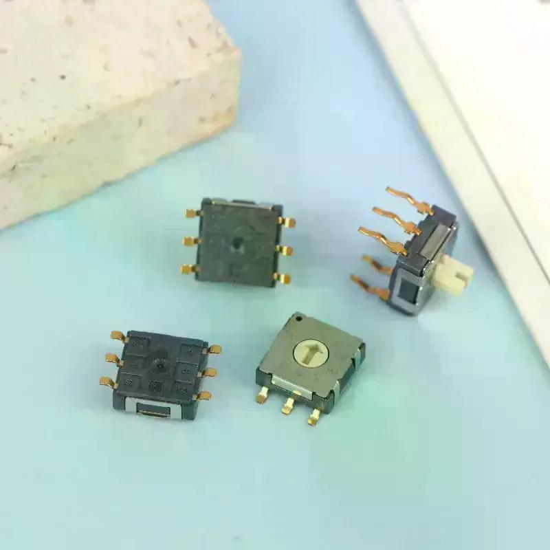2Pcs Mini Encoder Rotary Encoder Switch BCD8421 Multi Gear Band Knob Switch SMD Band Switch