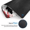 Mouse Pad Small Black Tsunami Ukiyoe Fuji Office Mouse Pad 240x200x3mm Rubber Sole Compatible with Optical Mouse Durable Stylish Cute Waterproof