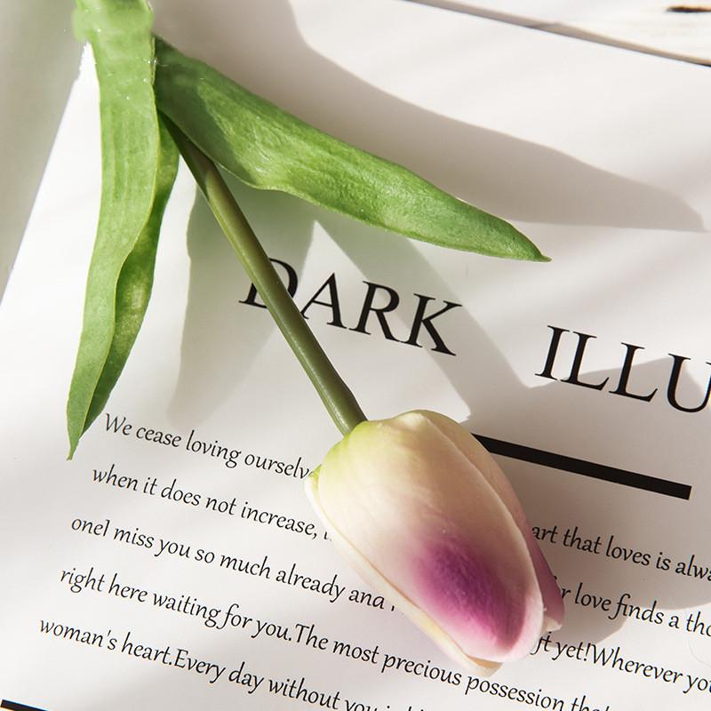 

31 шт./лот тюльпаны искусственные цветы PU Real Touch искусственный букет искусственные цветы для свадебного украшения украшения дома и сада