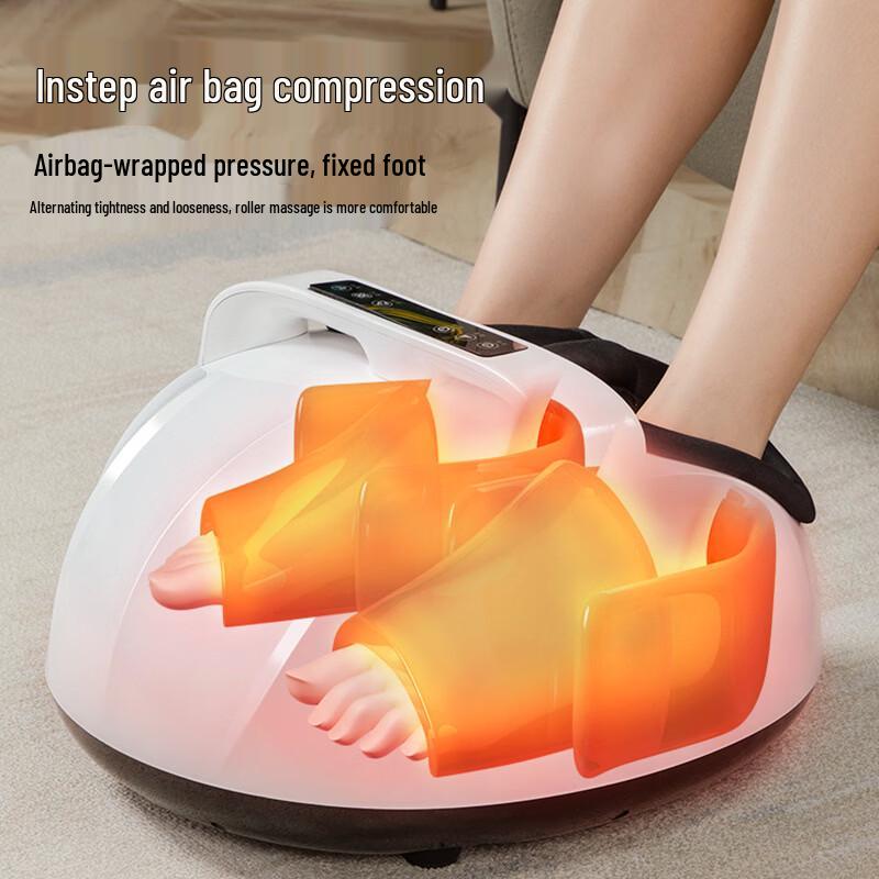 Little Master Full Wrap Air Compression Foot & Leg Massager with Heat