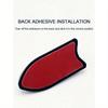 10pcs Car Modifications Shark Fin Antenna Roof Top Decorative Tail Fin Sticker Accessories