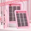 Europäischer & Amerikanischer Stil DIY 120 Wimpernbüschel C-Schwung Kunstwimpernverlängerungen - Japanische & Koreanische Natürliche Dichte Einzelwimpern