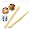 10-Piece Handmade Clay Carving Knife & Woodcut Tools Set for DIY Pottery, Portable & Practical