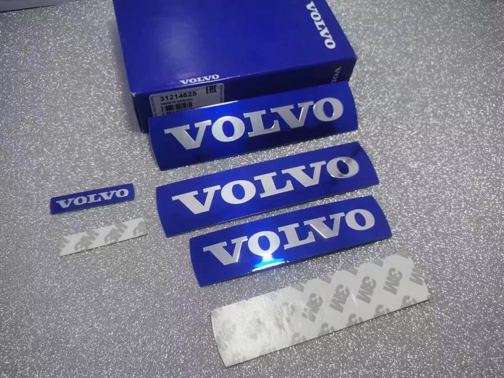Dekorační doplňky Samolepky s logem na přední mřížku a kufr auta Pro Volvo Rdesign Polestar AWD V50 S60 XC60 S40 XC40 XC90 V60 S80 S90