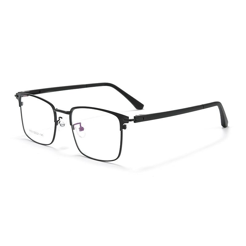 Retro Business Urltra-Light Prescription Eyebrow Glasses Square Anti Blue Ray Photochromic Progressive Optical Myopia Eyeglasses
