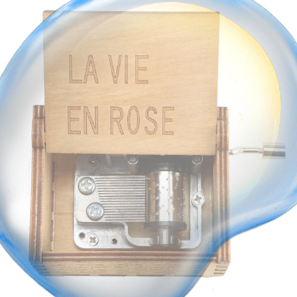 

Hand Crank Clockwork La Vie In Rose Antique Ornament Lightweight No Battery Musical Theme Box Gifts for Valentine s Day Birthday China Mainland